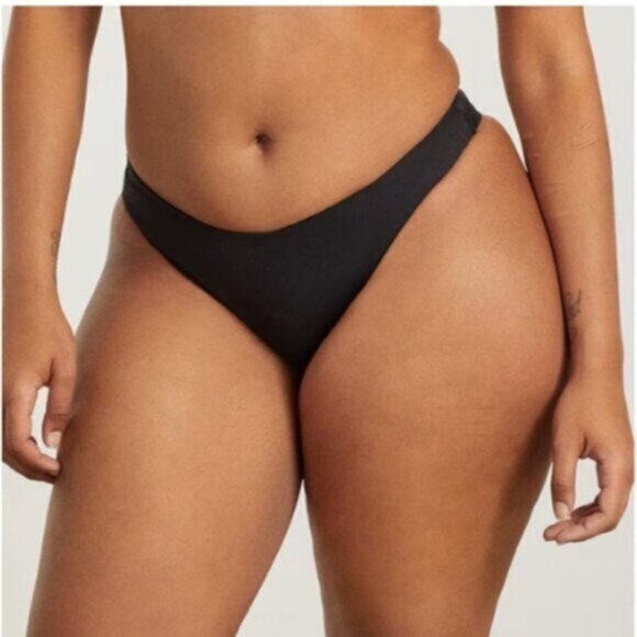 Everlane Other - NWT Everlane Women's Black The High Rise French Cheeky Bikini Bottom Size XS